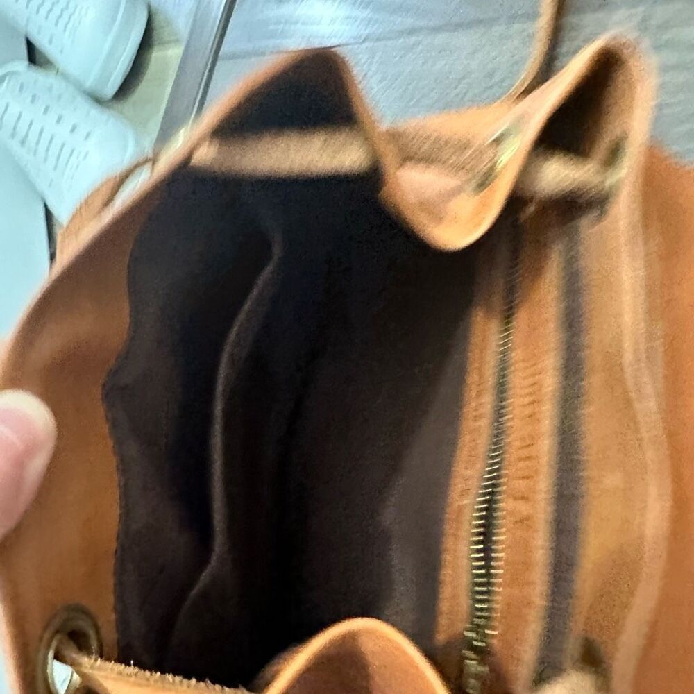 Abby Alley Women’s Handcrafted Kenya Brown Backpack Leather - Picture 7 of 10